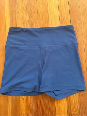 NWOT High-Waist Women’s Active Shorts in Navy Blue